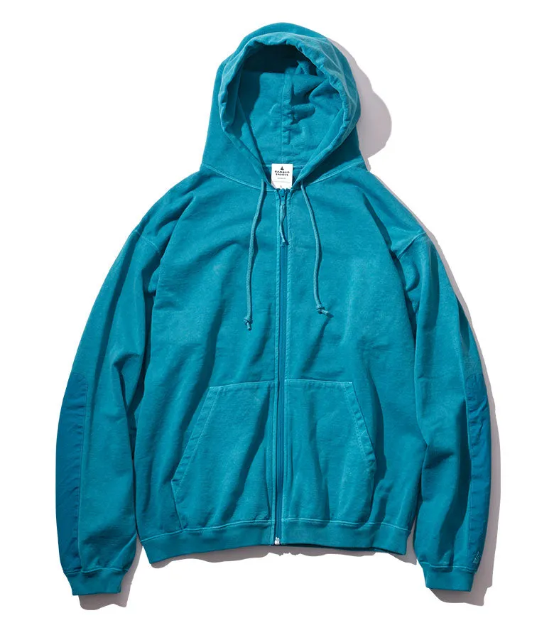 [ BAMBOO SHOOTS ] ACTIVE FULL ZIP HOODED SWEAT PARKA /  バンブーシュート アクティブ フル ジップ フーデッド スウェット パーカ