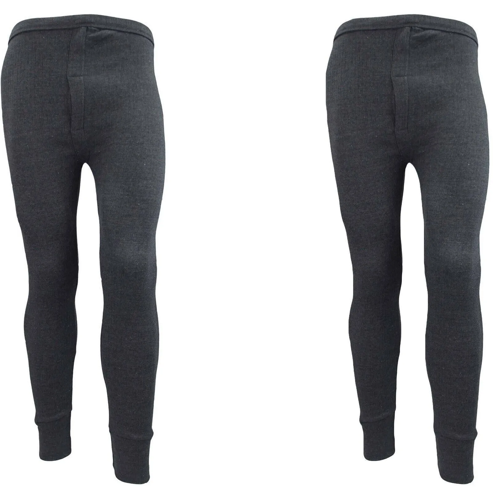 2 Pack Mens Long Johns Thermal Trousers