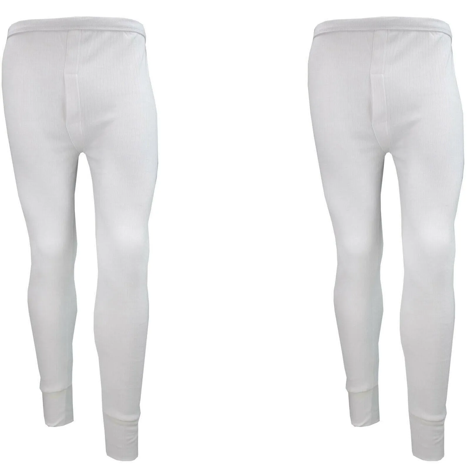 2 Pack Mens Long Johns Thermal Trousers