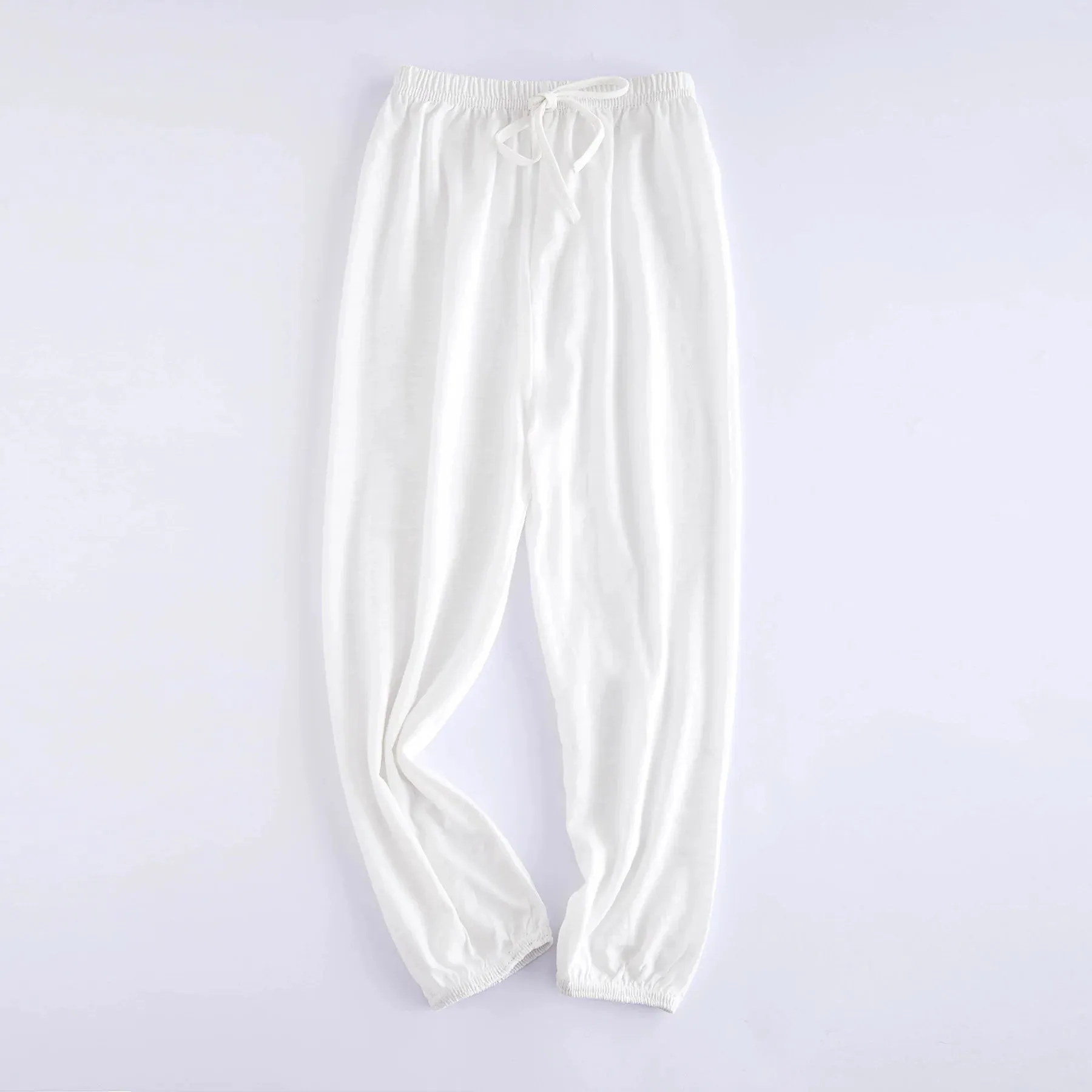 2023 Summer Children's Mosquito Pants Boys Girls Bamboo Cotton Trousers for Kids Air-conditioned Home Sleepwear Baby Leggings