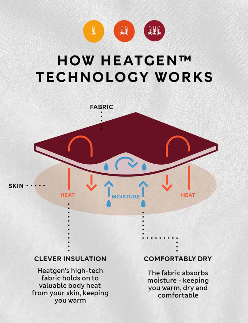 3pk Heatgen™ Light Thermal Socks