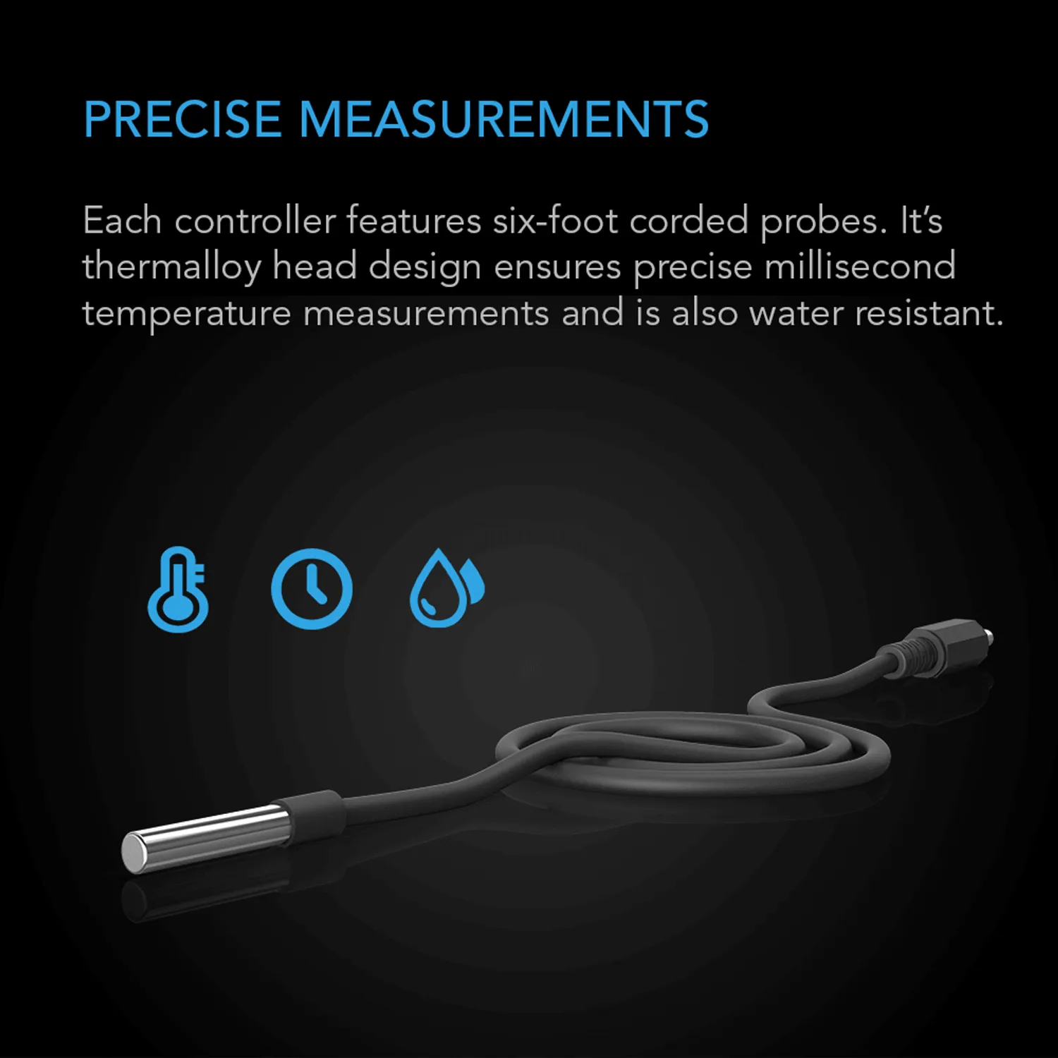 AC Infinity CONTROLLER 1, Pre-Set Thermal Trigger for USB Fans and Devices