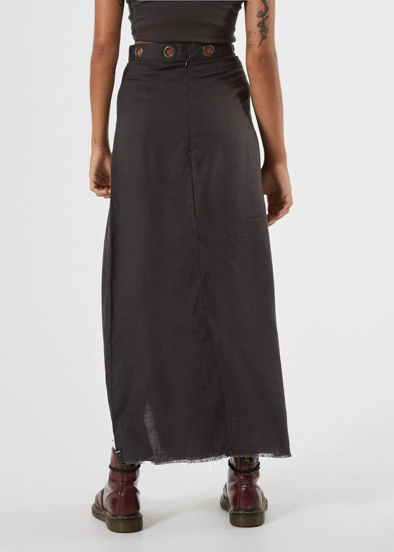 Afends Womens Nancy - Hemp Split Skirt