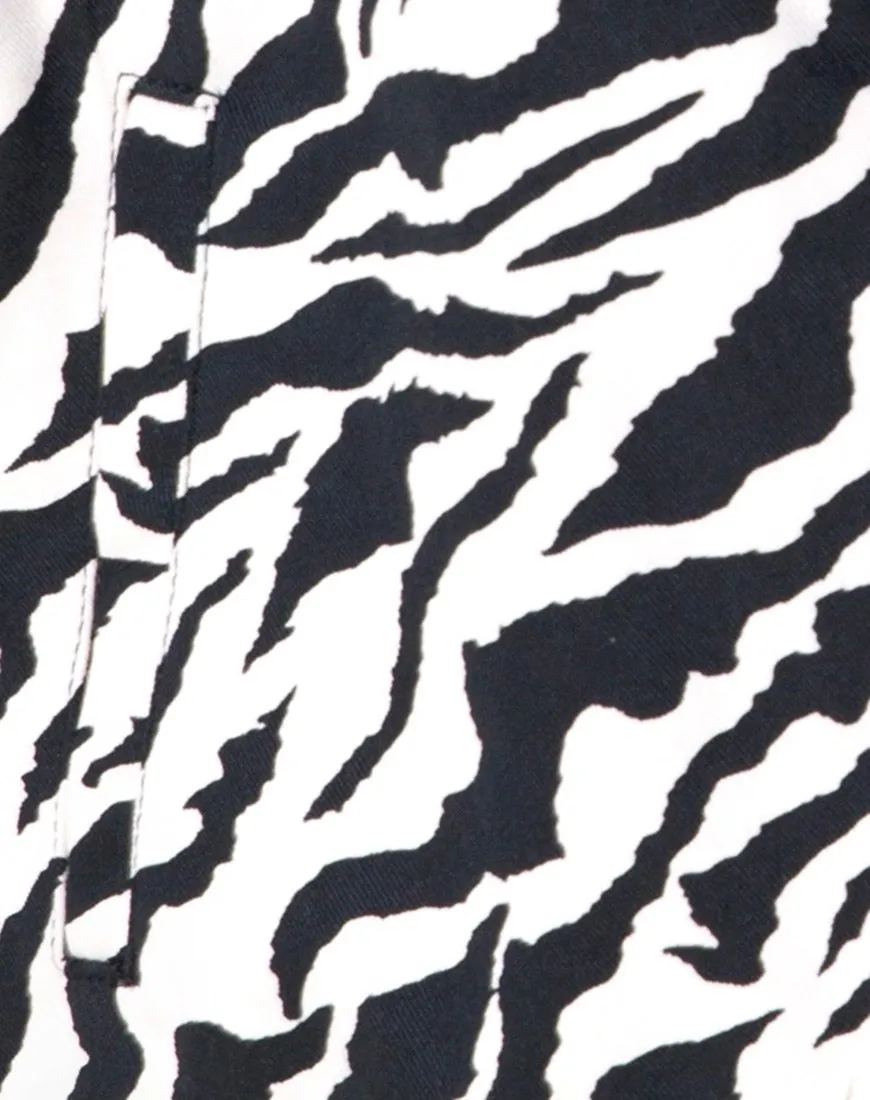 Agatha Jacket in 90's Zebra