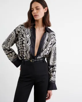 ALFIE SILK SHIRT