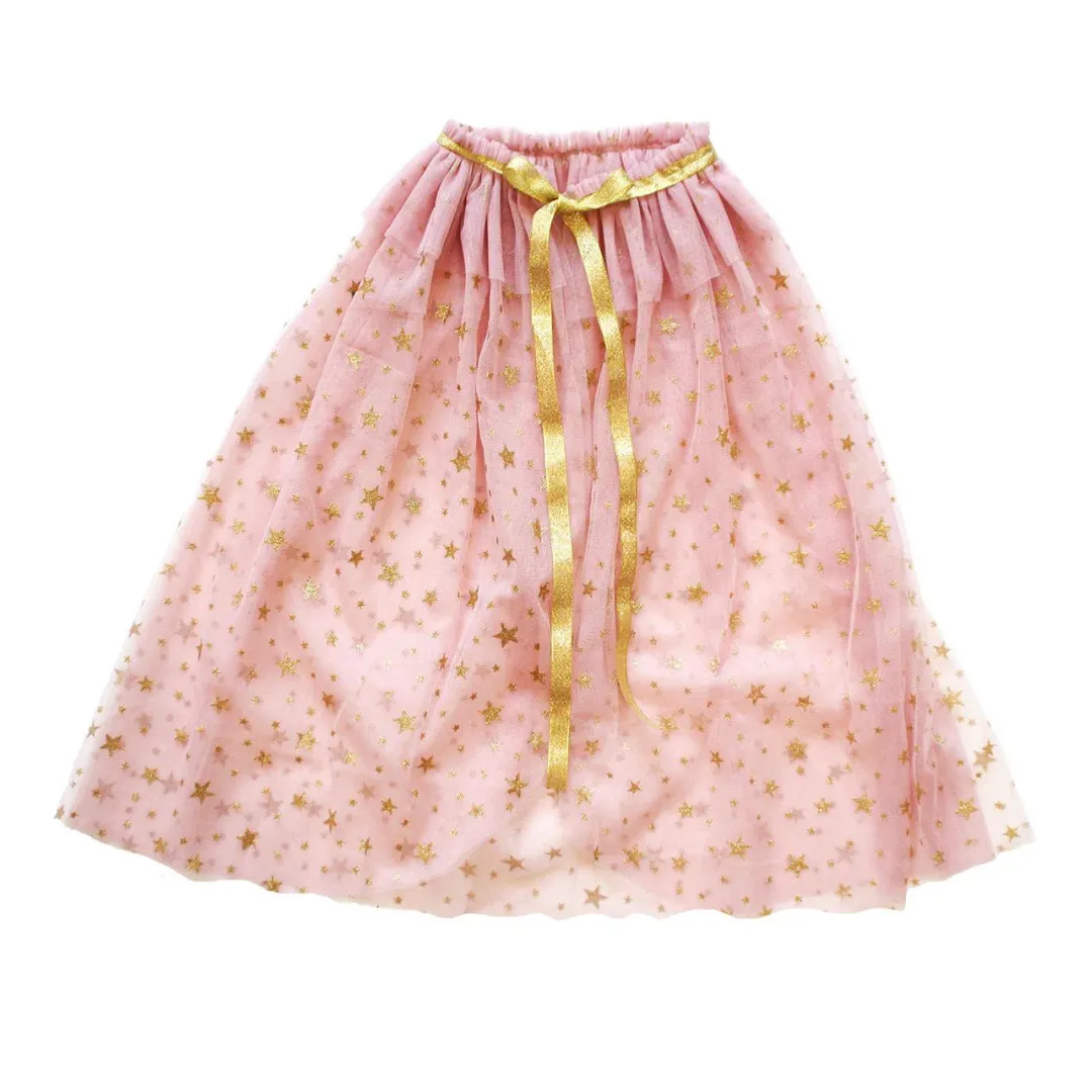 Alimrose - Tulle Star Cape Blush