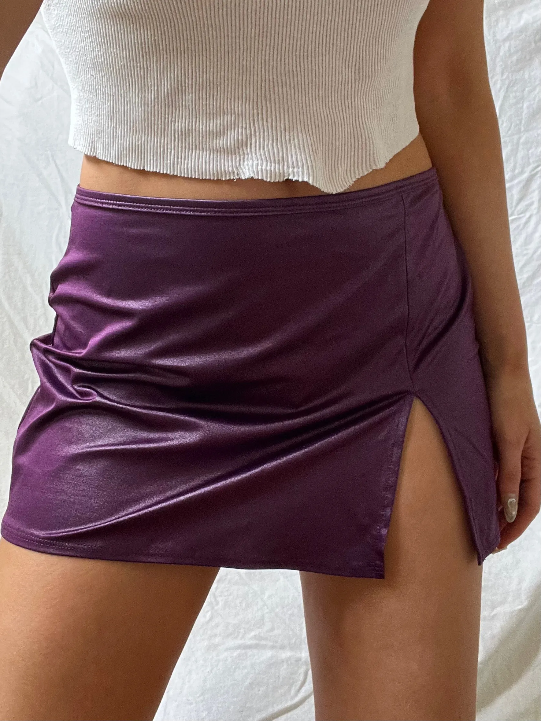 Amethyst Mini Skirt