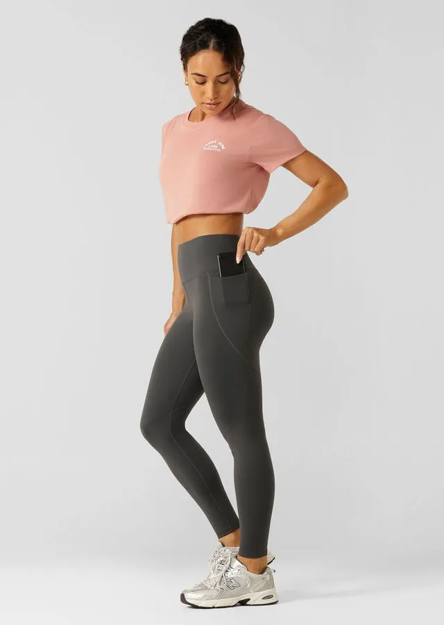 Amy Thermal Phone Pocket Full Length Leggings