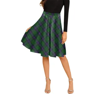 Armstrong Tartan Melete Pleated Midi Skirt