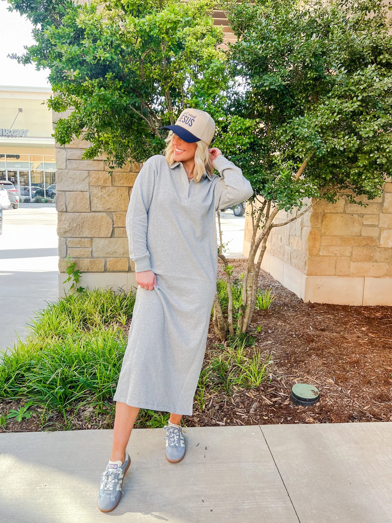 Aspen Maxi Sweatshirt Dress