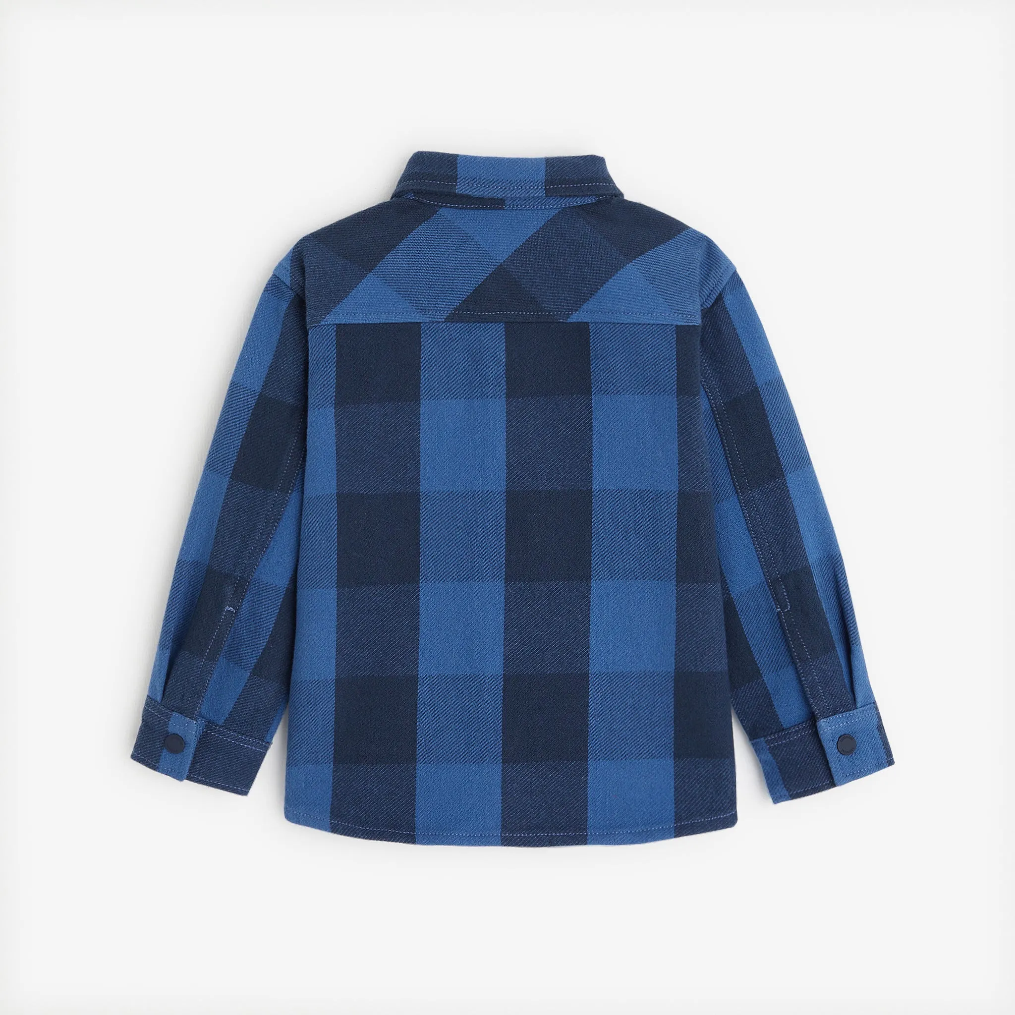 Baby boys' navy blue shirt