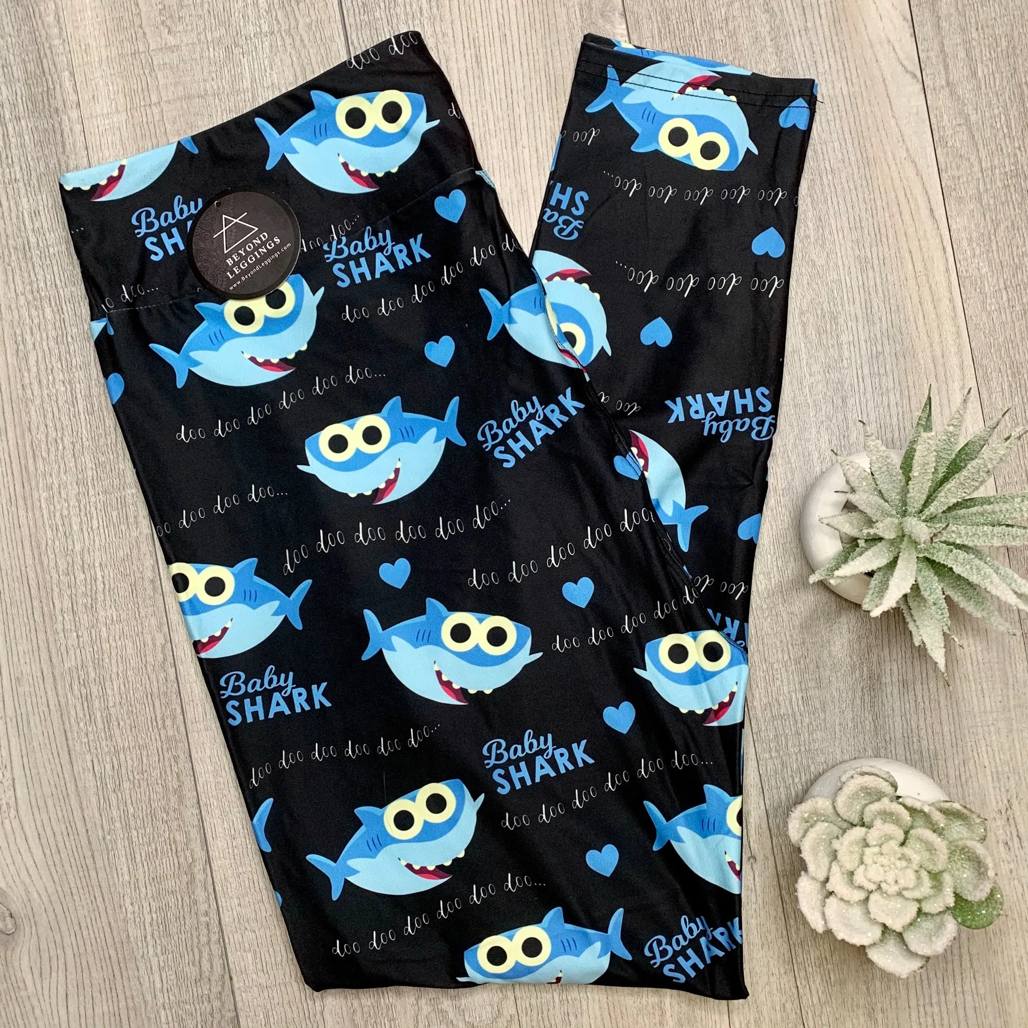 Baby Shark Soft Leggings