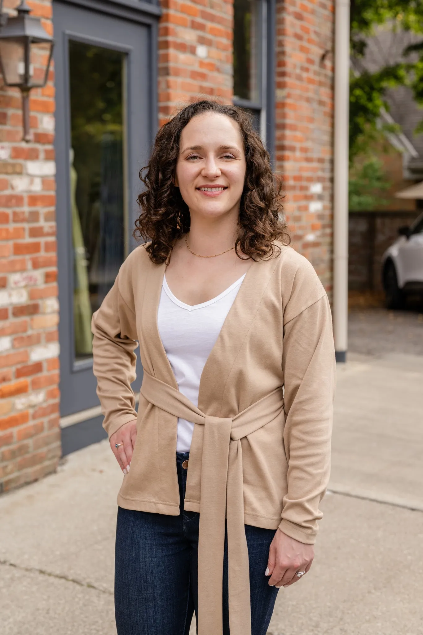 Belted Jacket Cardigan