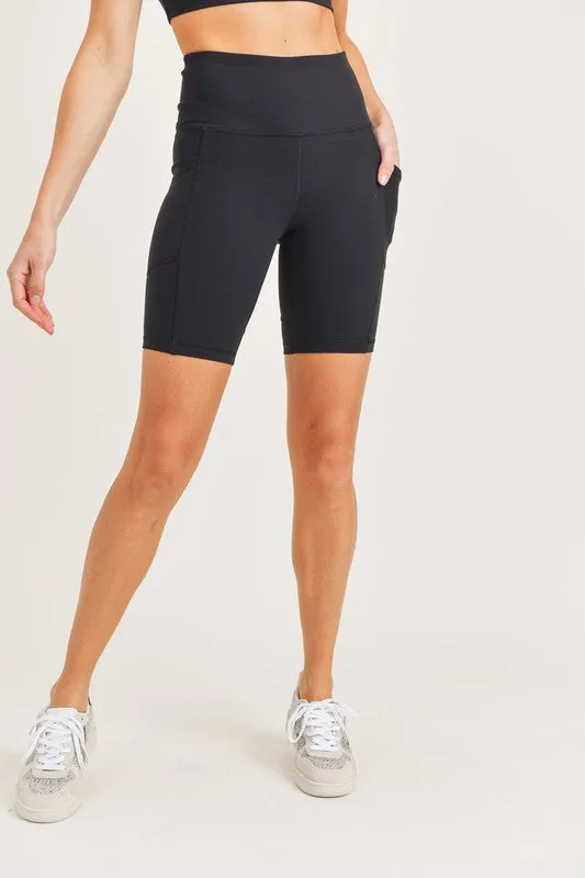 Bethany High-Impact Biker Shorts