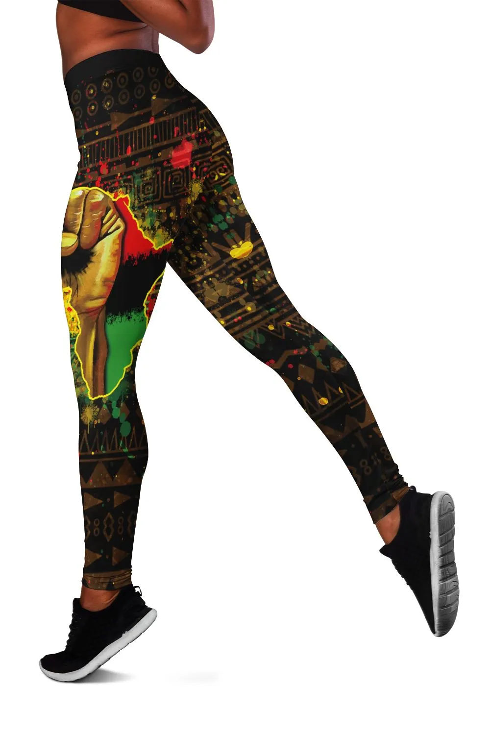 Black Power Leggings