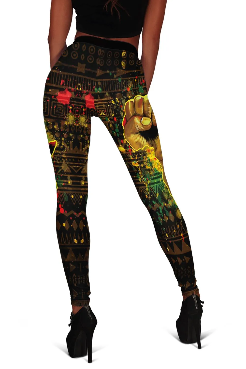 Black Power Leggings