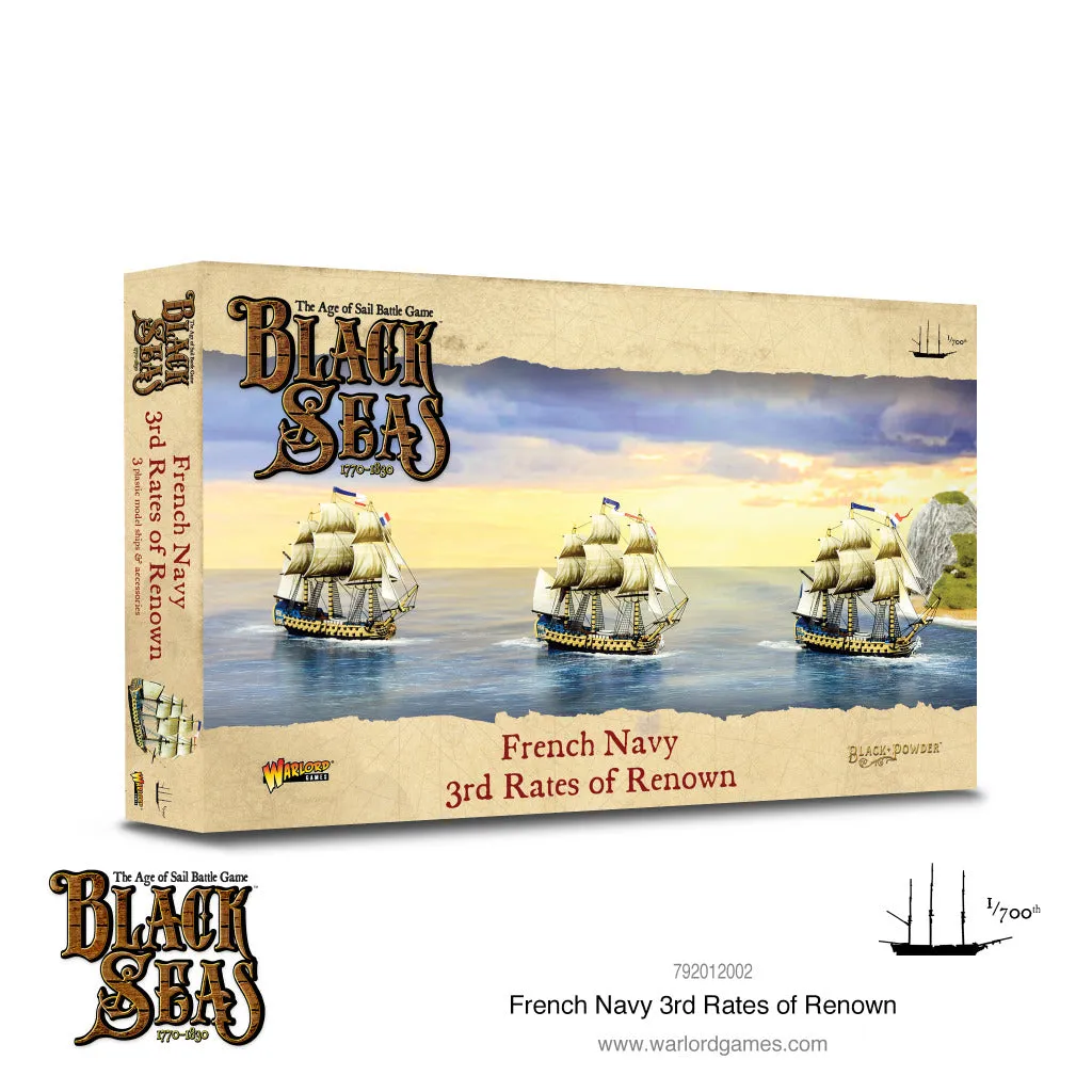 Black Seas: French Navy 3rd Rates of Renown