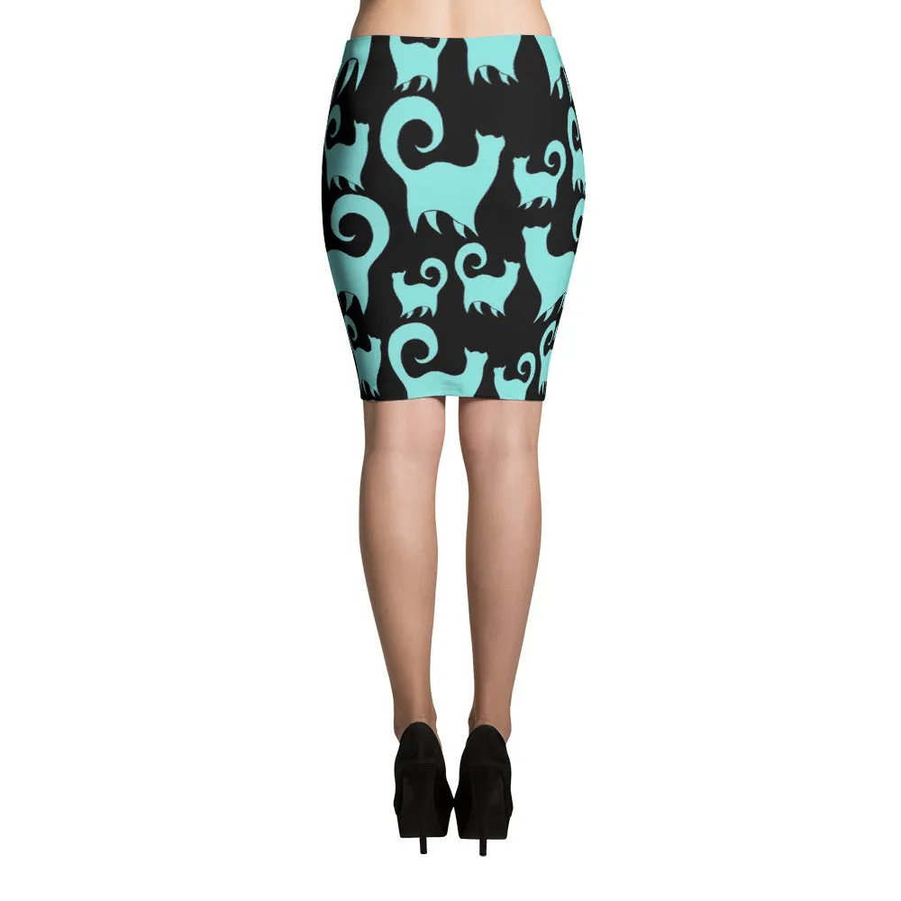 BLUE CATS Pencil Skirt