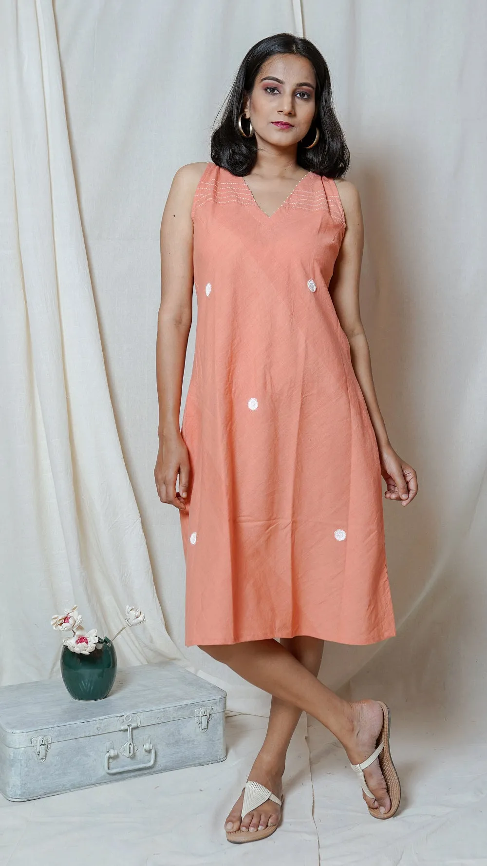 Blush A line dress