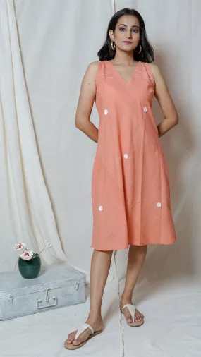 Blush A line dress