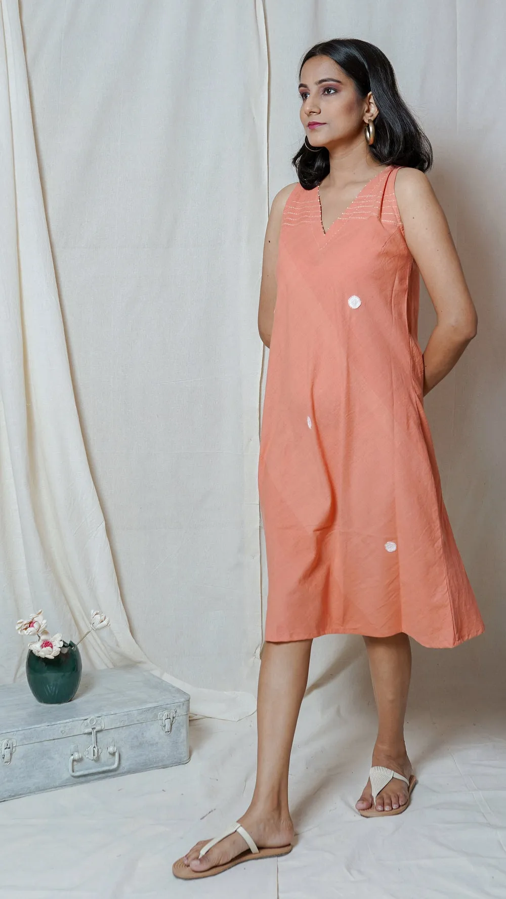 Blush A line dress