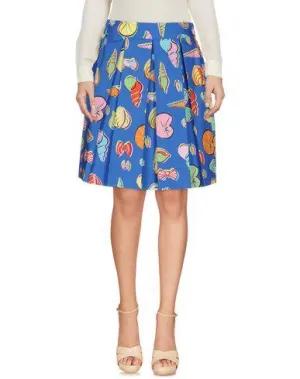 Boutique Moschino Women Knee length skirt Blue 8 UK