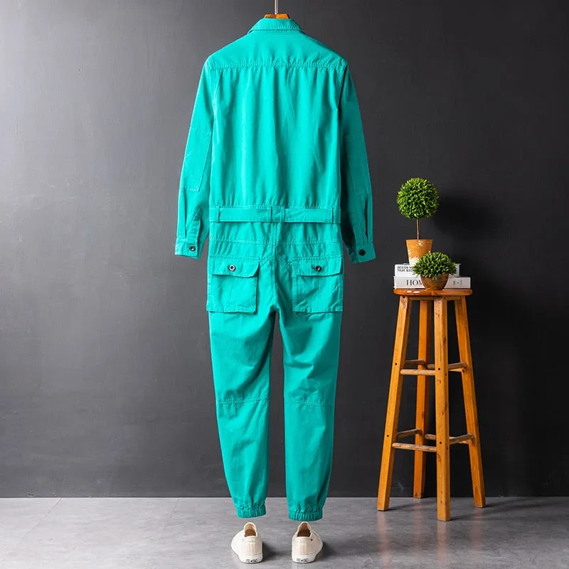 Bubble Gum Colors Solid Jumpsuit