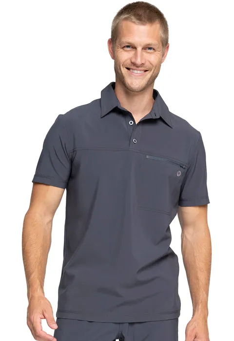 Cherokee Infinity Men's Polo Scrub Top CK825A