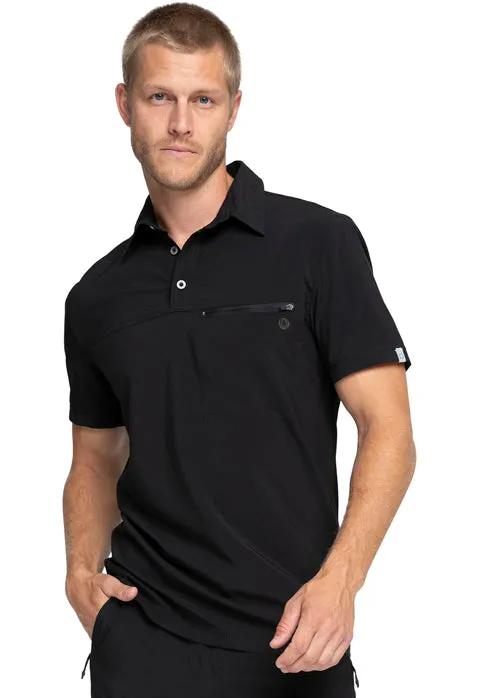 Cherokee Infinity Men's Polo Scrub Top CK825A