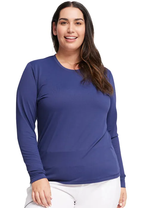 Cherokee Infinity Women's Long Sleeve Underscrub T-Shirt CK782