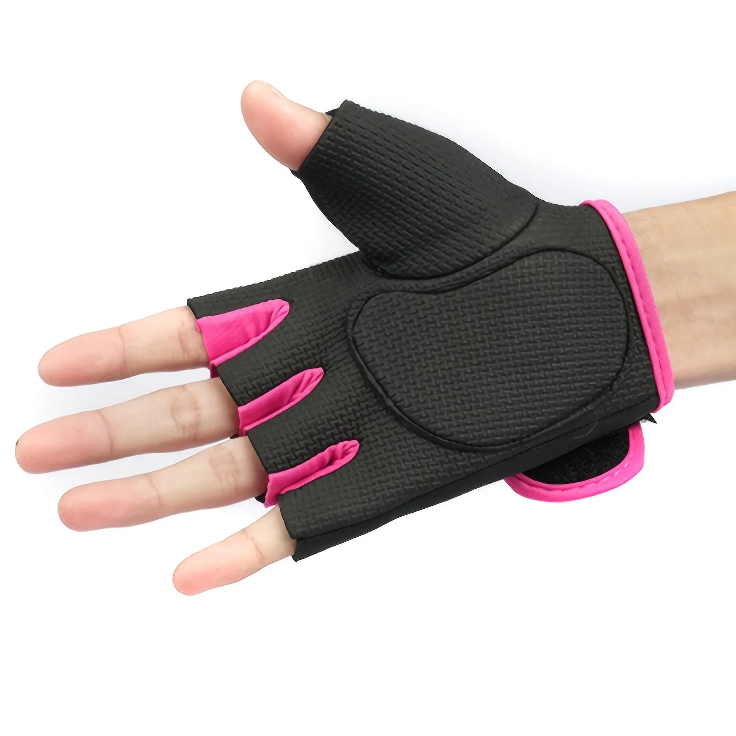 Chic Fingerless Workout Gloves for Active Women