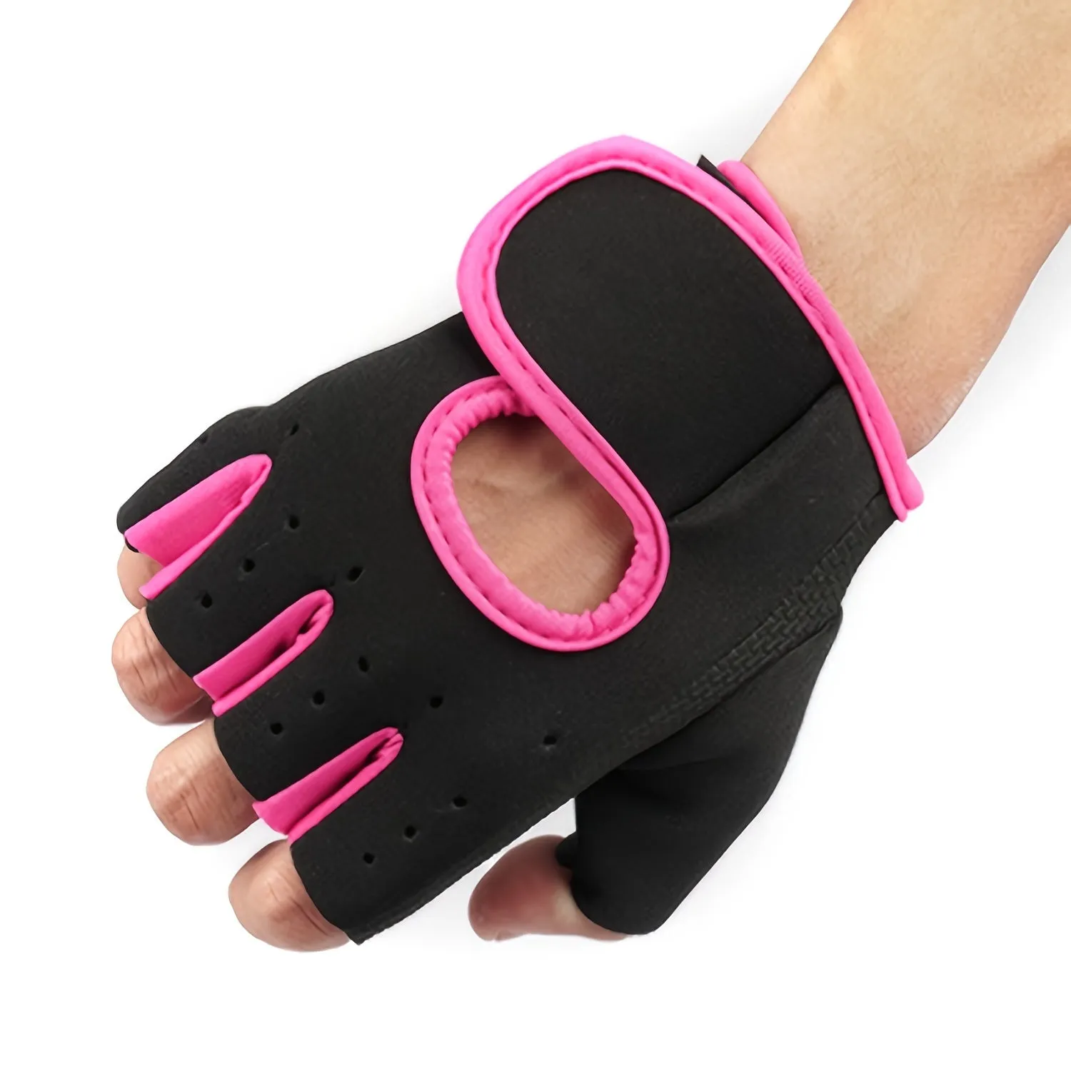 Chic Fingerless Workout Gloves for Active Women