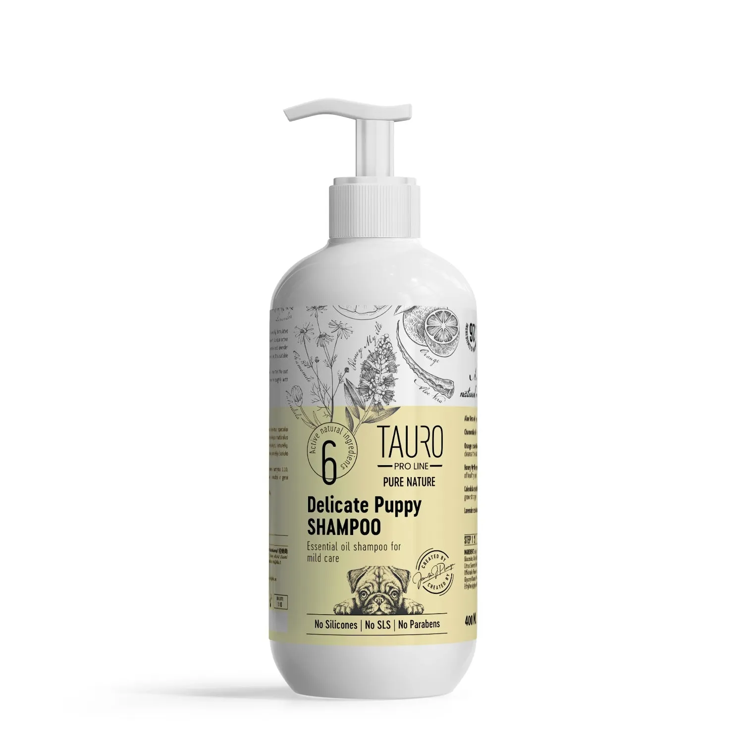 CLEARANCE Tauro Pro Line Pure Nature Delicate Puppy & Kitten Shampoo For Gentle Care Of Puppies & Kittens Sensitive Skin And Coat