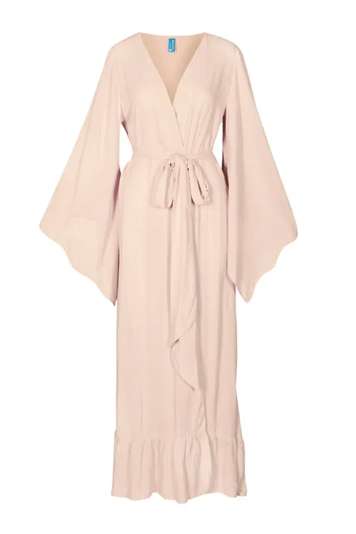 Coco Wrap Dress Sand