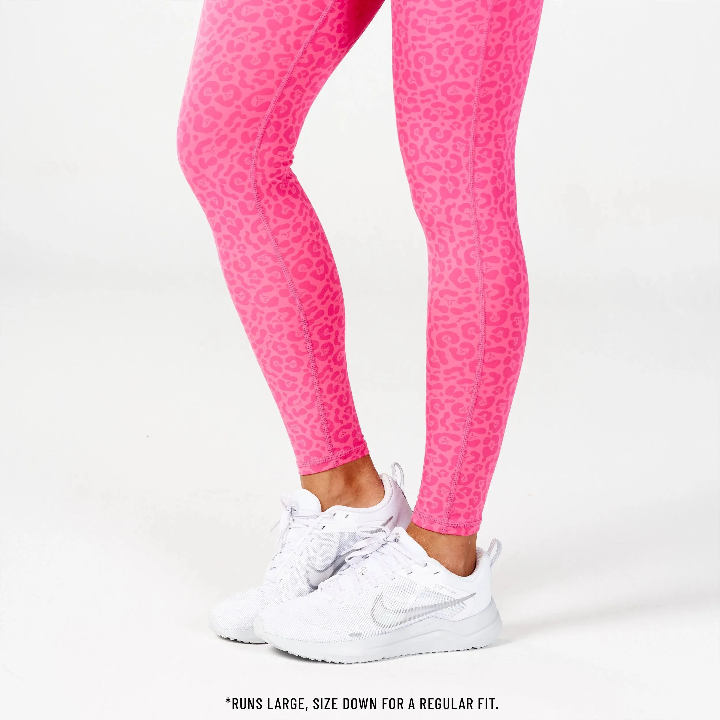 Core Agile ACT Leggings 27" - Hot Pink Print