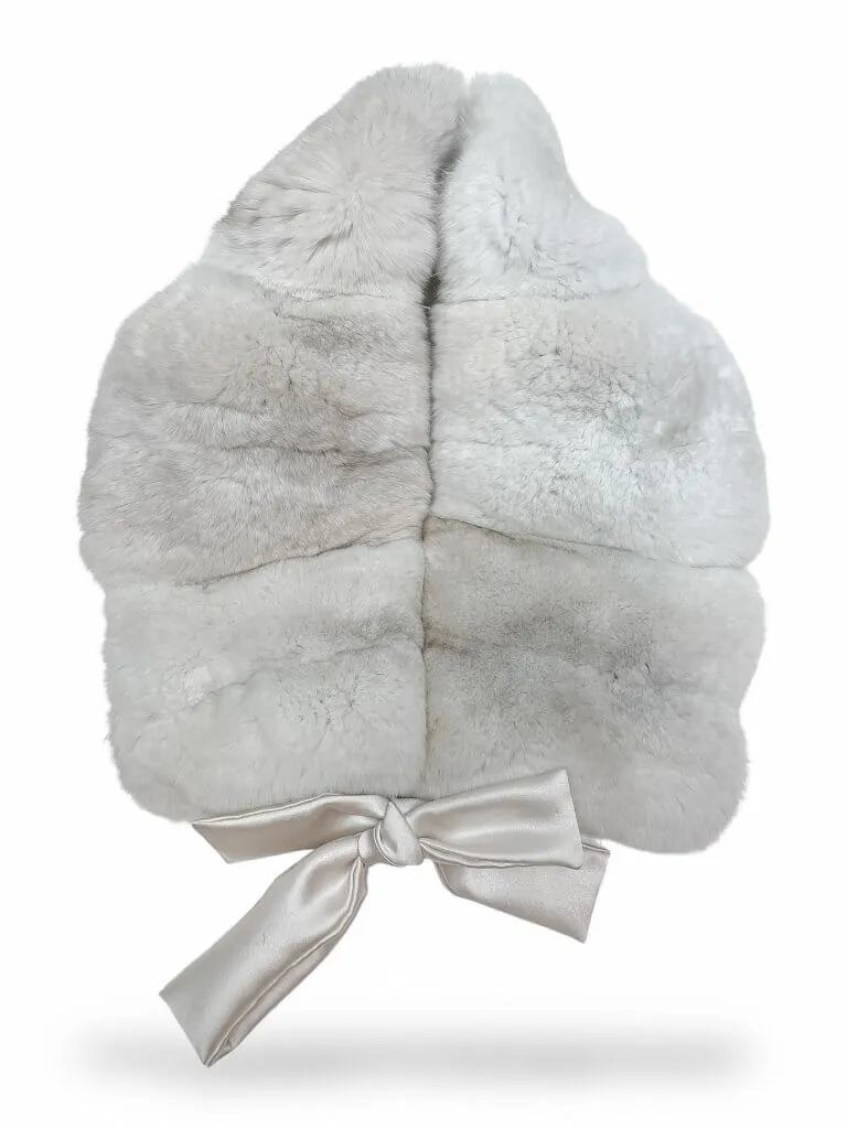 Cream Chinchilla Fur Collar