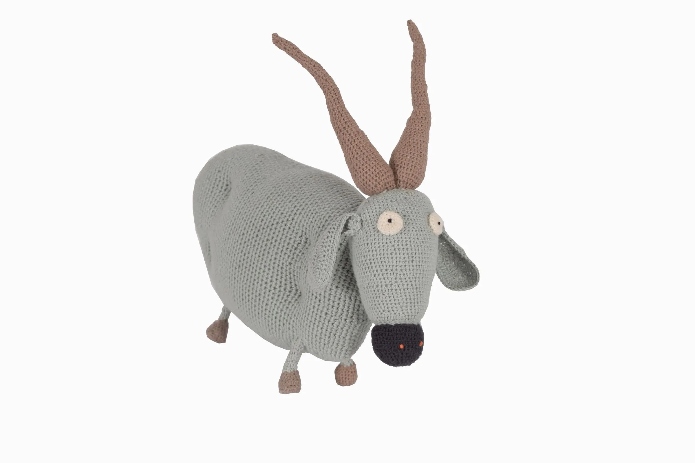 Crocheted Mummy wildebeest