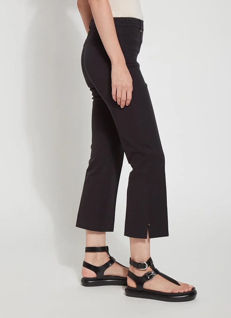 Cropped Amanda Bootcut - Black (25" Inseam)