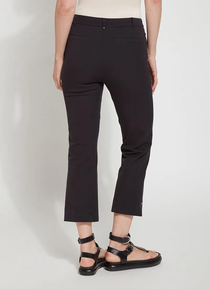 Cropped Amanda Bootcut - Black (25" Inseam)