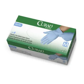 CURAD Nitrile Exam Gloves, Various Sizes