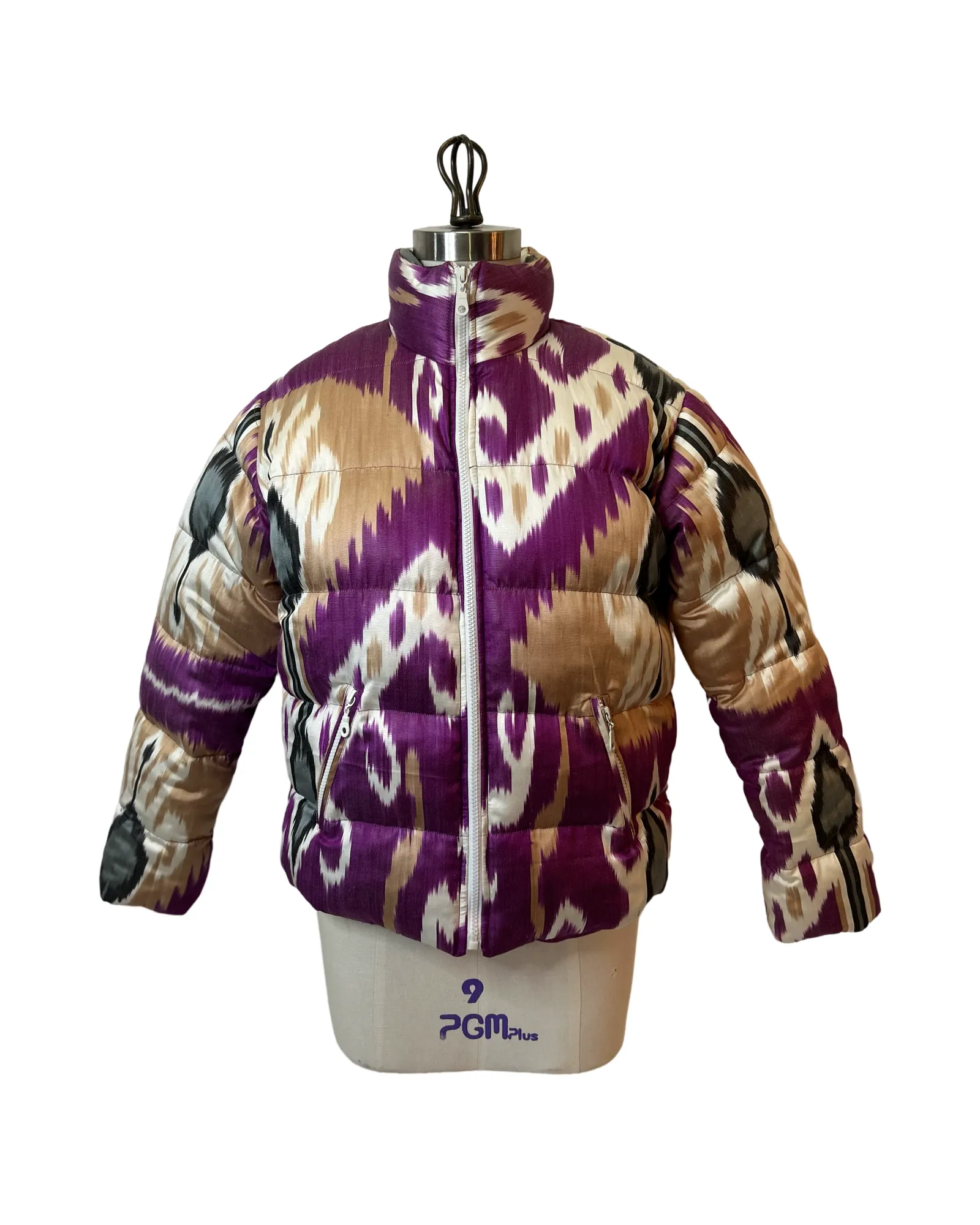 Cybele Puffy Coat Purple