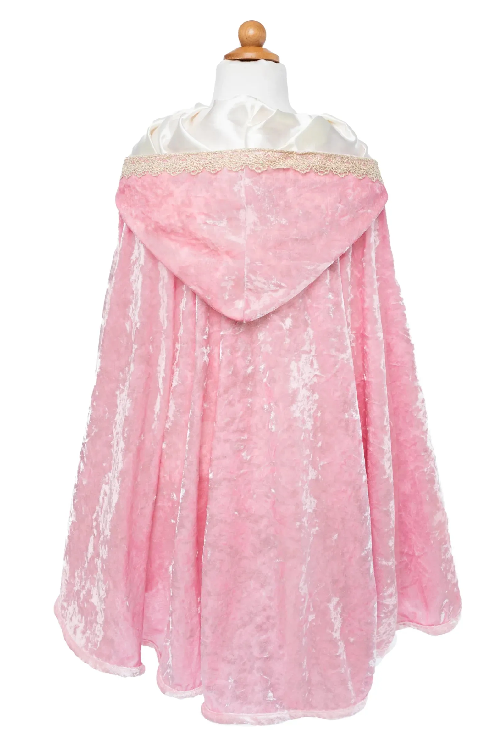 Deluxe Pink Princess Cape, Size 3-4