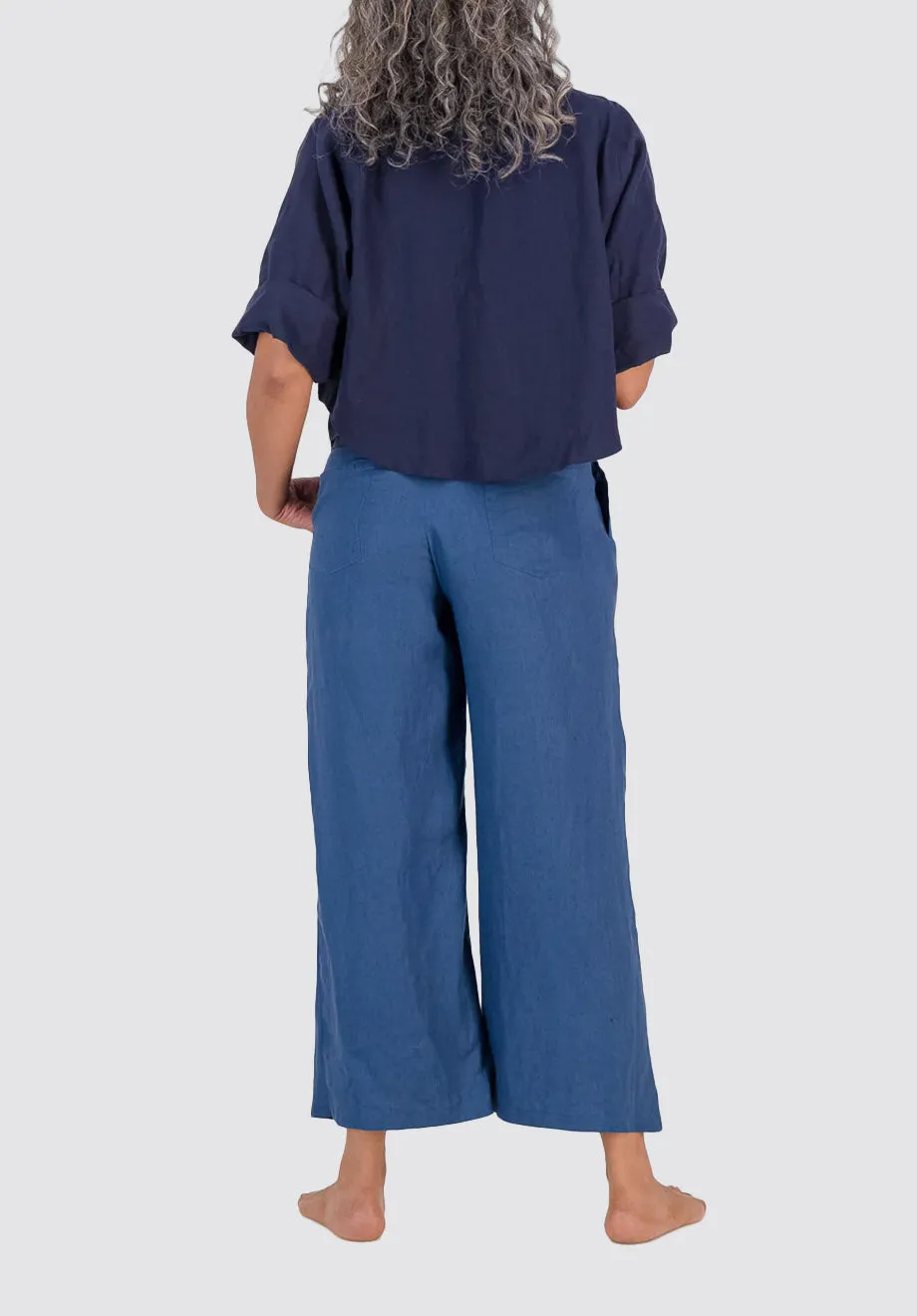 Denise Culottes | Sapphire Blue