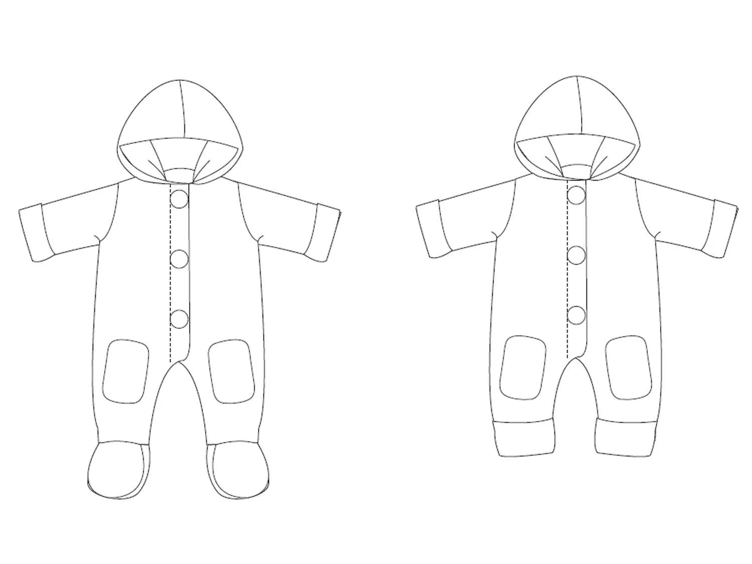 DORIAN Baby Overall Jumpsuit pattern Ebook pdf