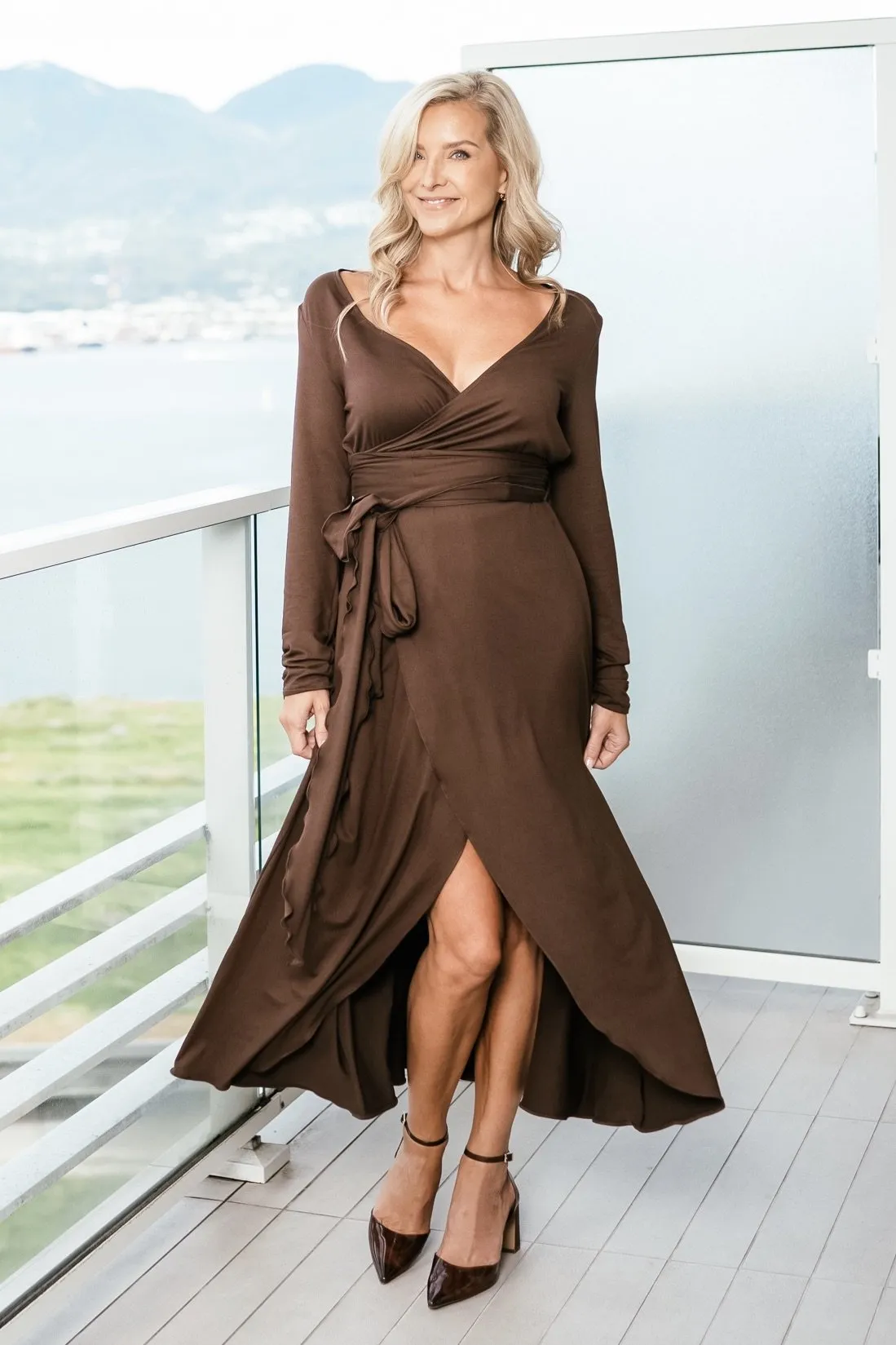 Duster Wrap Dress