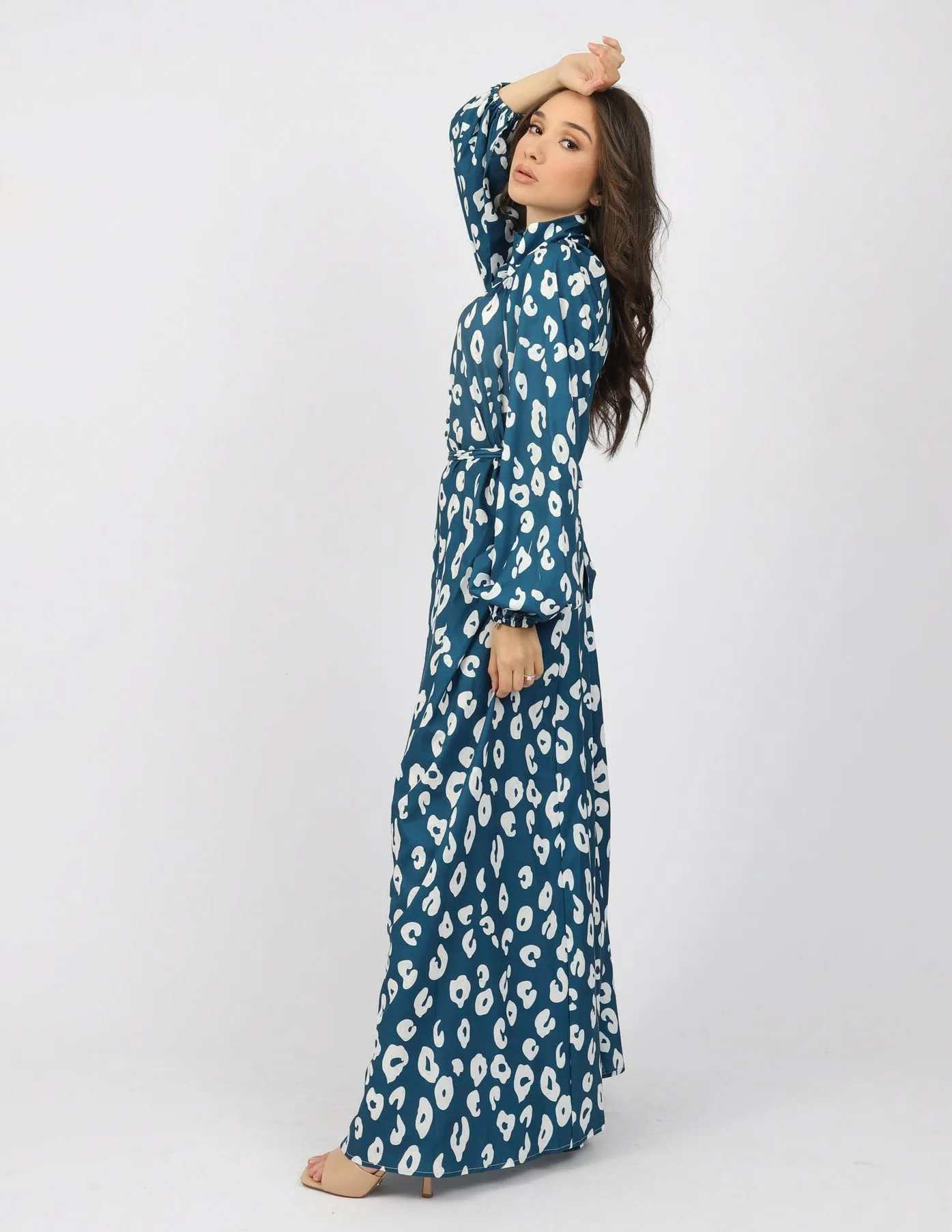 Elaine Maxi Dress - Ocean Blue