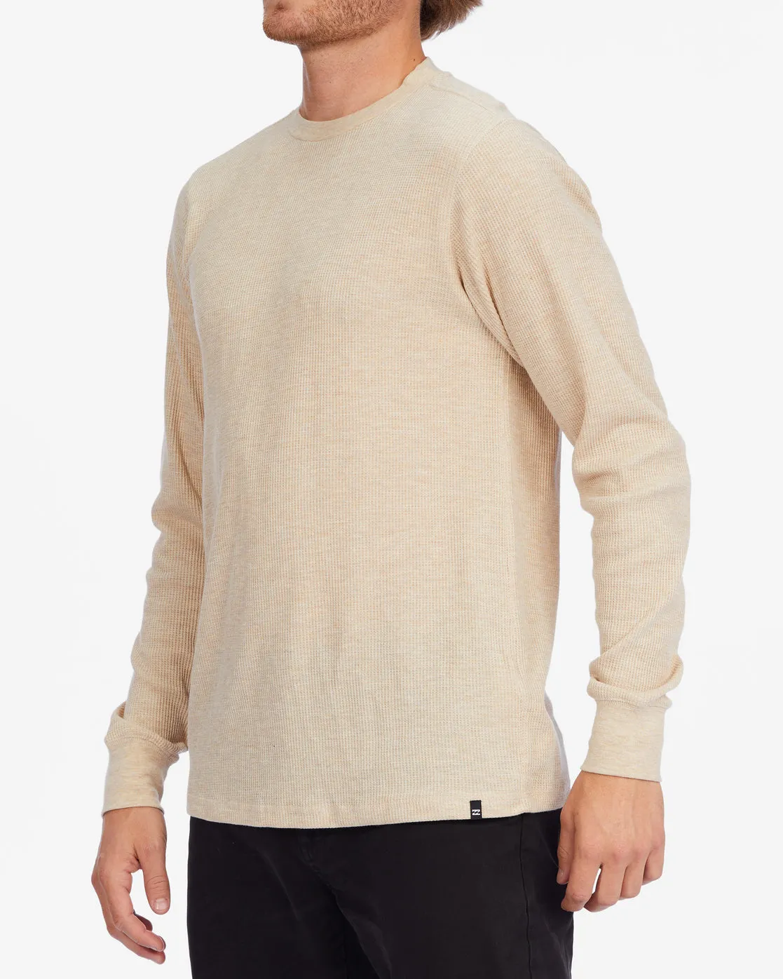 Essential Long Sleeve Thermal - Sand Heather