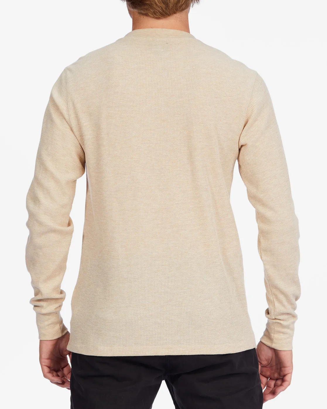 Essential Long Sleeve Thermal - Sand Heather