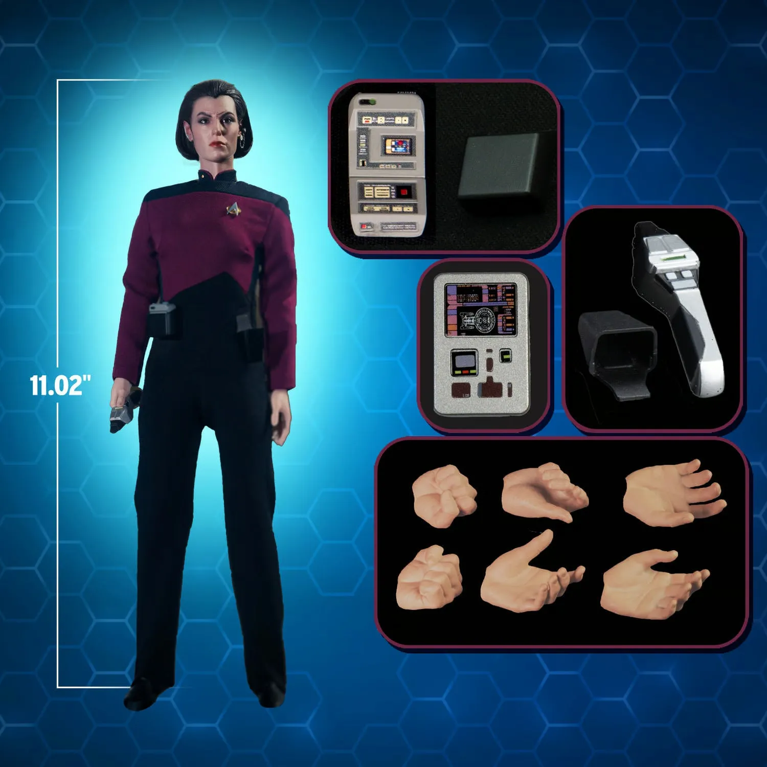 EXO-6 Star Trek: The Next Generation Ensign Ro Laren 1/6 Scale Collectible Figure