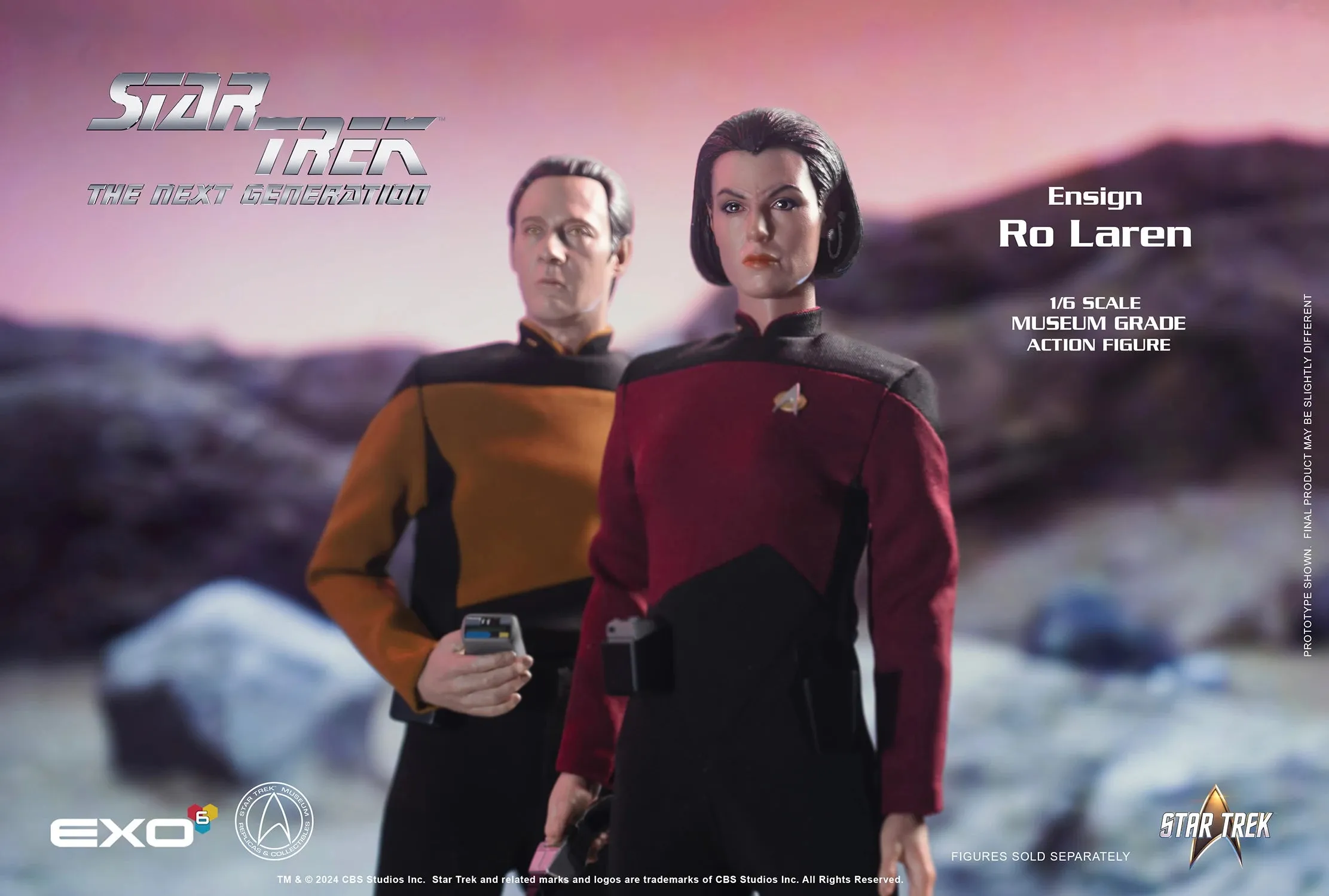 EXO-6 Star Trek: The Next Generation Ensign Ro Laren 1/6 Scale Collectible Figure